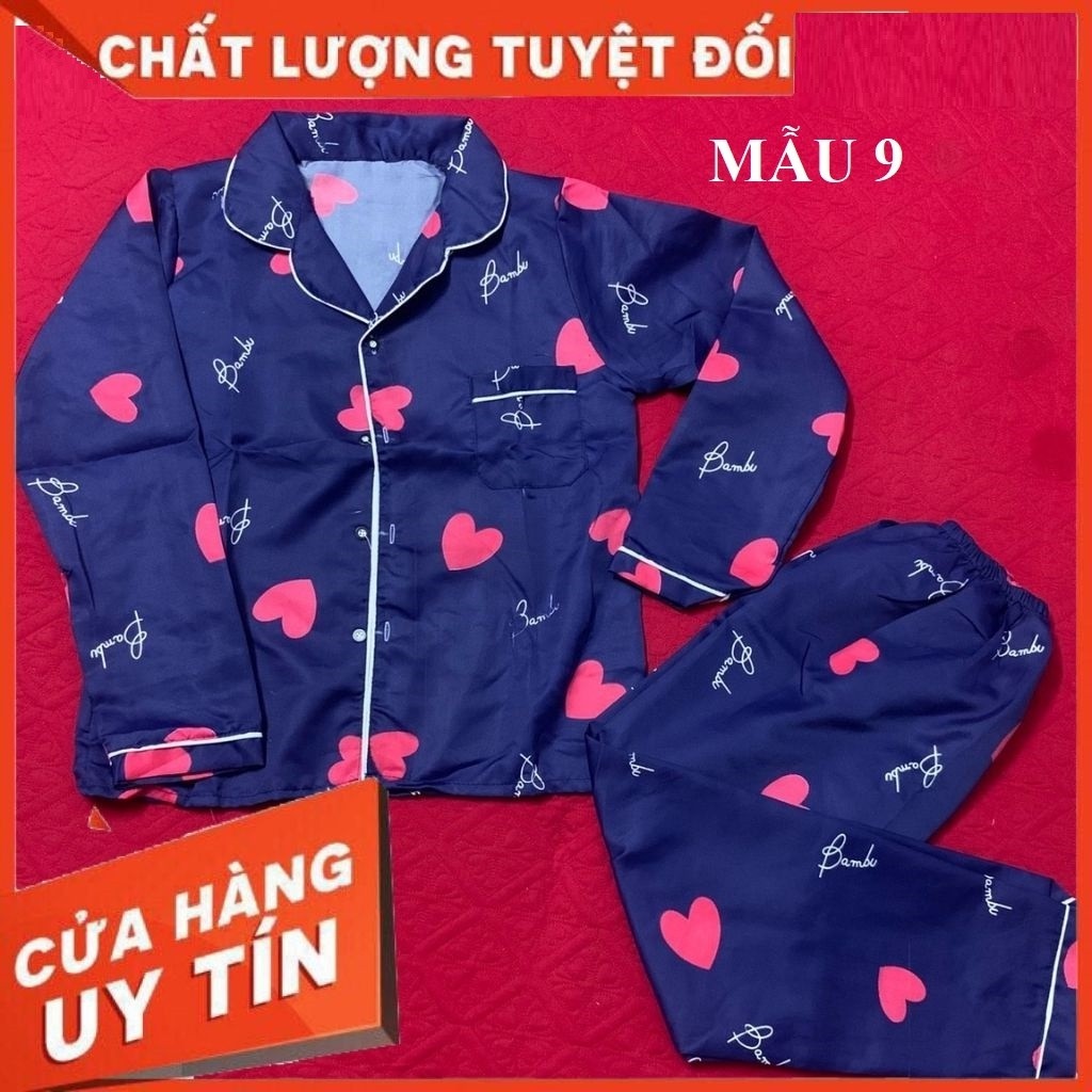 Freeship Pjzama Kate Mặc Nhà , Pizama Kate Sau Sinh T130- Chất LIệu Kate Thái - TRANG STORE