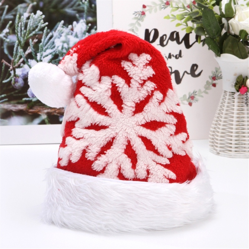 Mũ Ông Già Noel Dễ Thương Dùng Làm Phụ Kiện Trang Trí Tiệc Giáng Sinh DIY