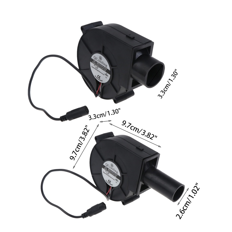 Quạt Điện Nướng Thịt BBQ 9733 5500R 110-240V Có Thể Điều Chỉnh Tốc Độ