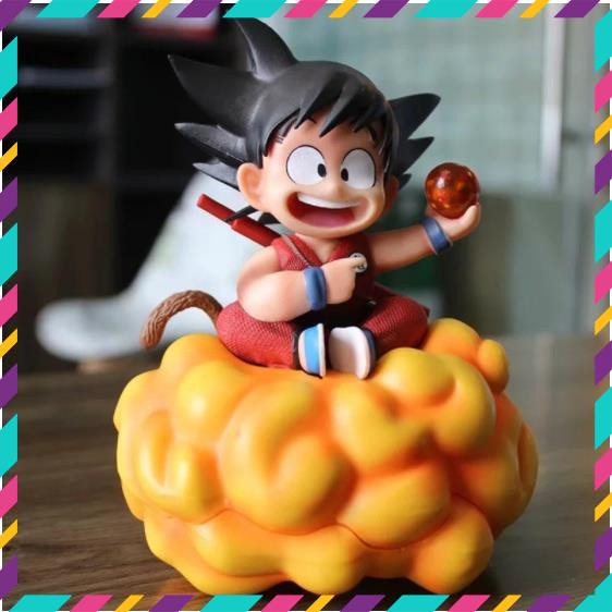 Mô Hình Goku  DragonBall, Goku cưỡi mây cute