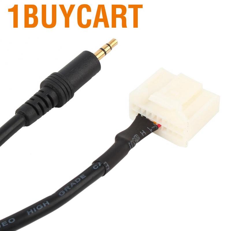 1 Dây Cáp Âm Thanh 3.5mm Aux Mp3 Cho Xe Hơi Toyota 2018