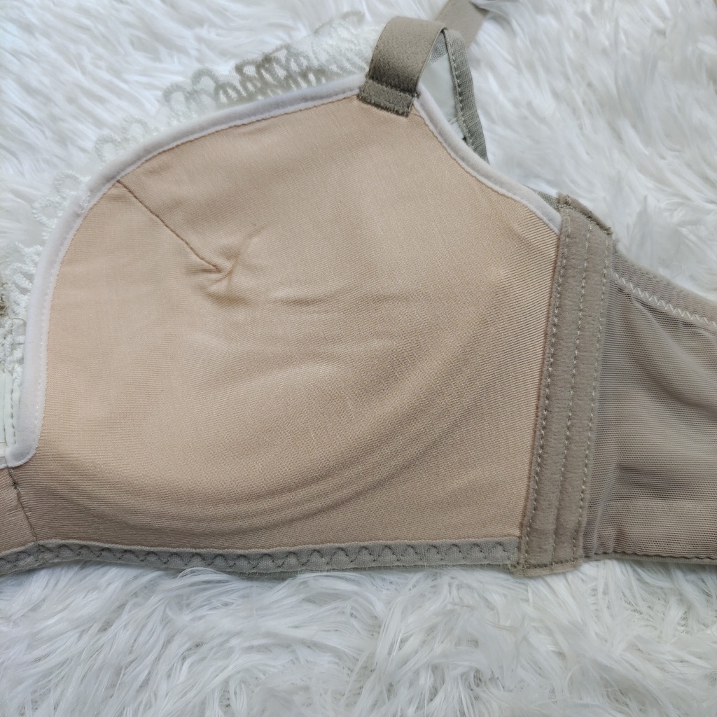 Áo Ngực Cotton  Phối Ren Không Gọng Siêu Nâng Quyến Rũ - Áo Lót Nữ