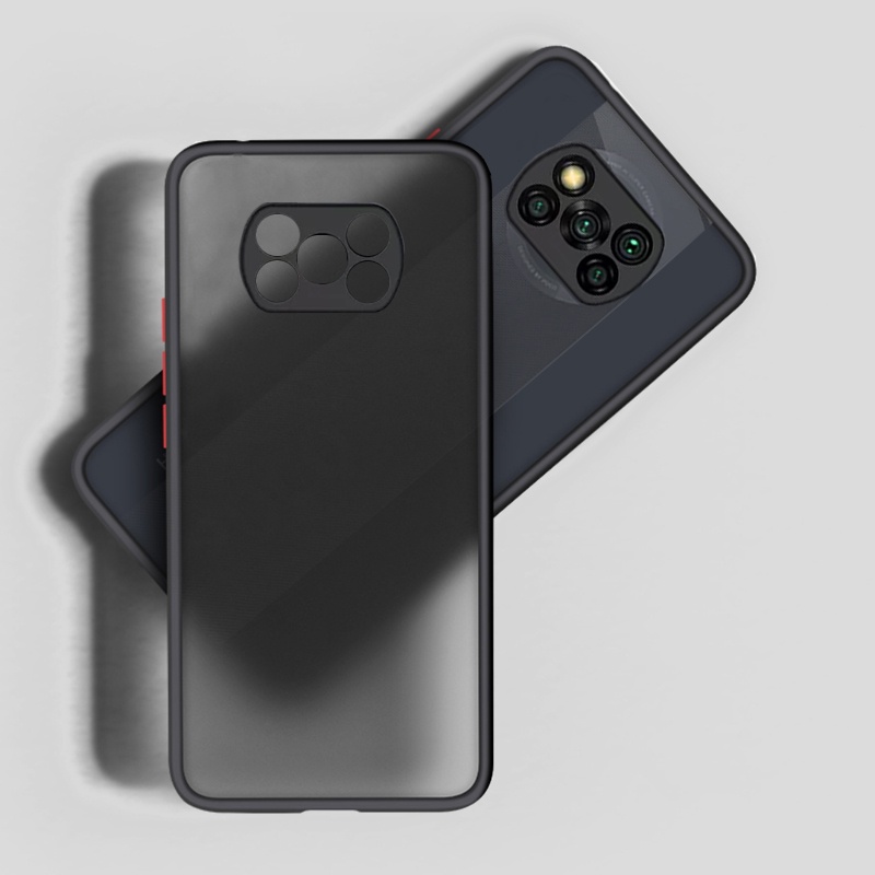 Ốp Điện Thoại PC Cứng Mặt Nhám Chống Sốc Cho Xiaomi Poco F3 X3 M3 Pro Xiaomi Redmi K20 K30 K40 Pro