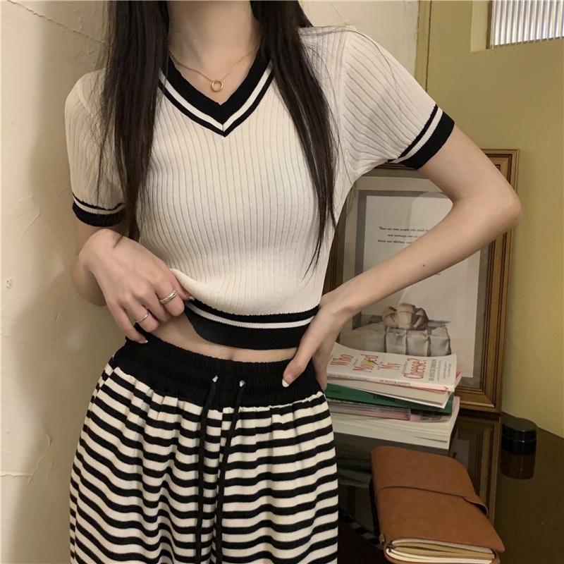 NRVP Áo Trễ Vai NgắN Tay ThờI Trang Cho Nữ