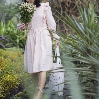 Đầm Cotton thêu hoa nhẹ nhàng - Anne’s Dress