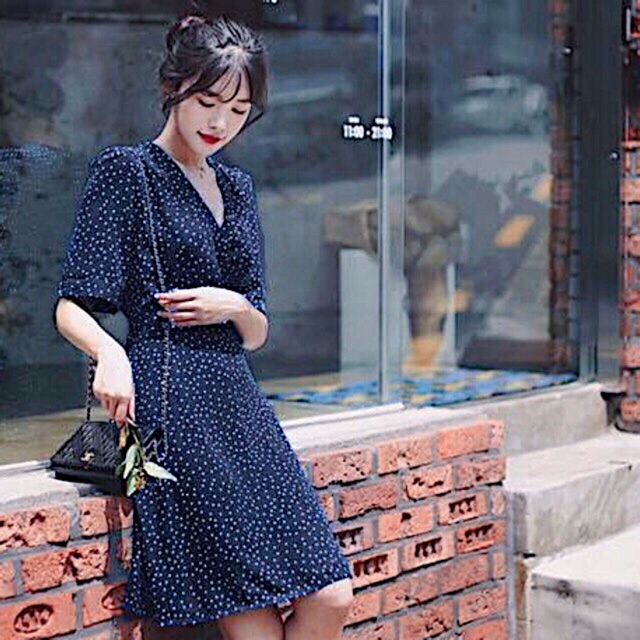 Đầm Váy Bi Xanh v3