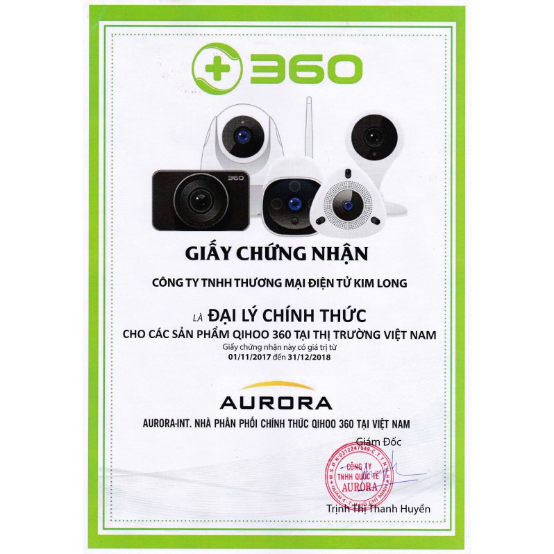 Camera quan sát Qihoo 360 2K AC1C Pro AI (2304x1296P) App Botslab I Qihoo 360 AC1C - Hàng chính hãng