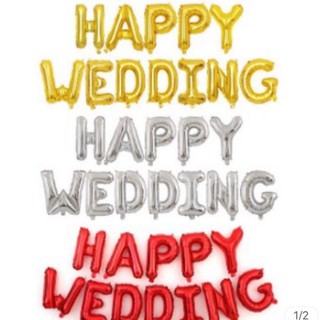 Bộ Happy Wedding nhiều màu