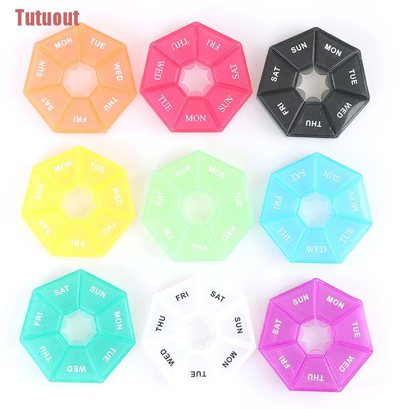 Hộp nhựa đựng thuốc 7 ngày tiện dụng