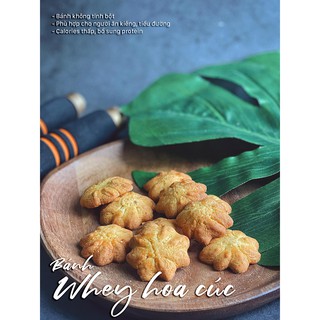 BÁNH ĂN KIÊNG - Bánh hoa cúc bổ sung protein (Gói 60gram)
