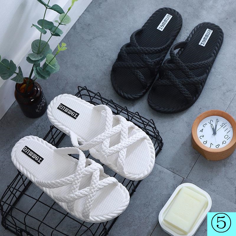 Dép Sandal Đế Mềm Chống Trượt Thời Trang Mùa Hè Dành Cho Nữ Mang Trong Nhà