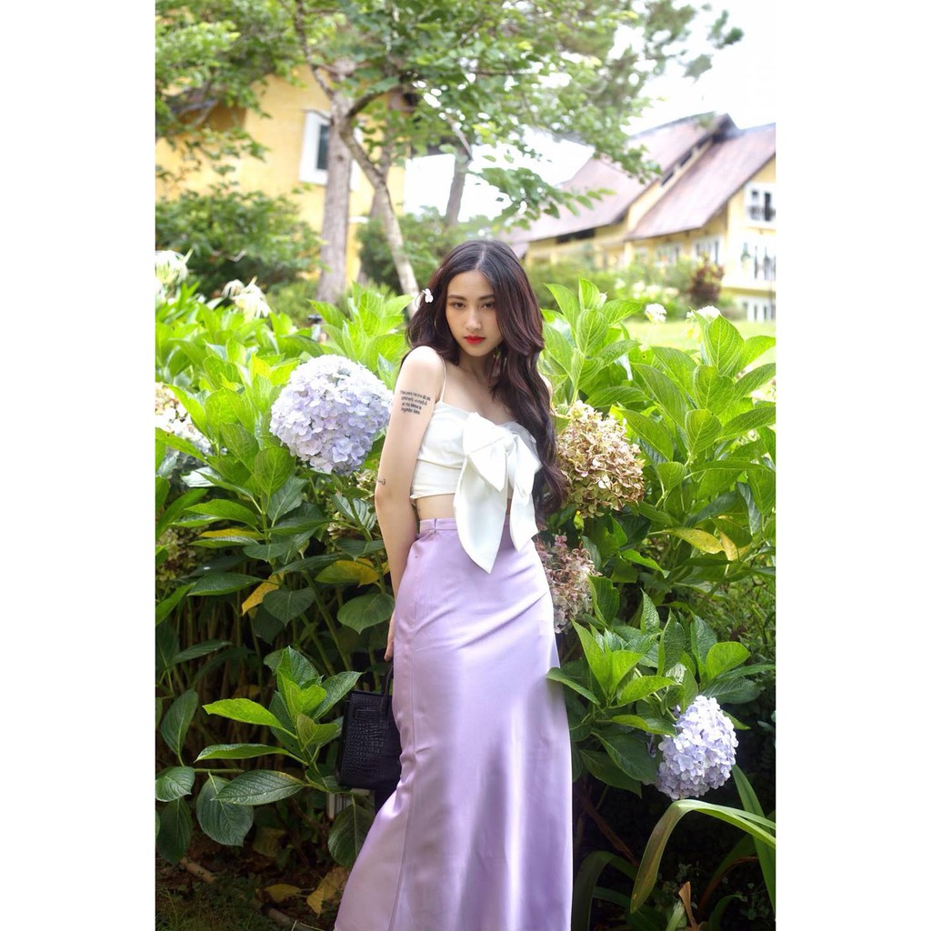 [Mã FADIRECT20 giảm 20K đơn 150K] ONONMADE | Chân váy lụa trơn - Ivy Silk Skirt | BigBuy360 - bigbuy360.vn