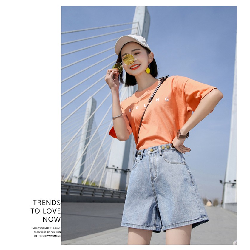 QUẦN JEAN NGỐ LỬNG NỮ FORM RỘNG LAI CUỐN CẠP CHỈNH MÀU XANH NHẠT CAO CẤP HADI ĐỦ SIZE S, M, L SIÊU THOÁNG KHÍ, CỰC MÁT