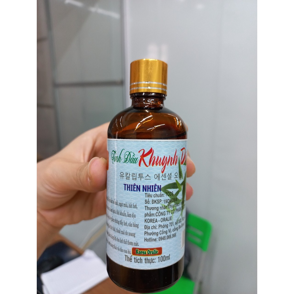 Tinh dầu khuynh diệp korea oralie sản phẩm từ thiên nhiên