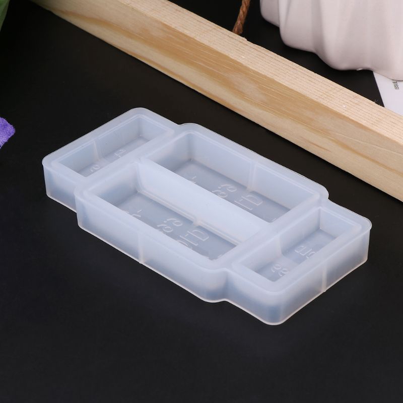 Khuôn silicon hình thỏi vàng 3D trang trí thủ công độc đáo DIY