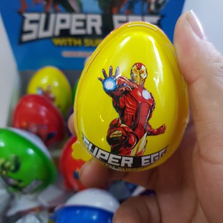 Combo Hộp 24 Trứng Socola Đồ Chơi Thái Lan - Supper Egg