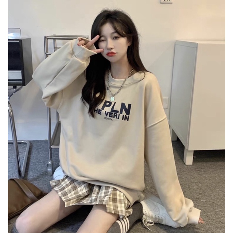 Áo nỉ cổ tròn Vplm TT