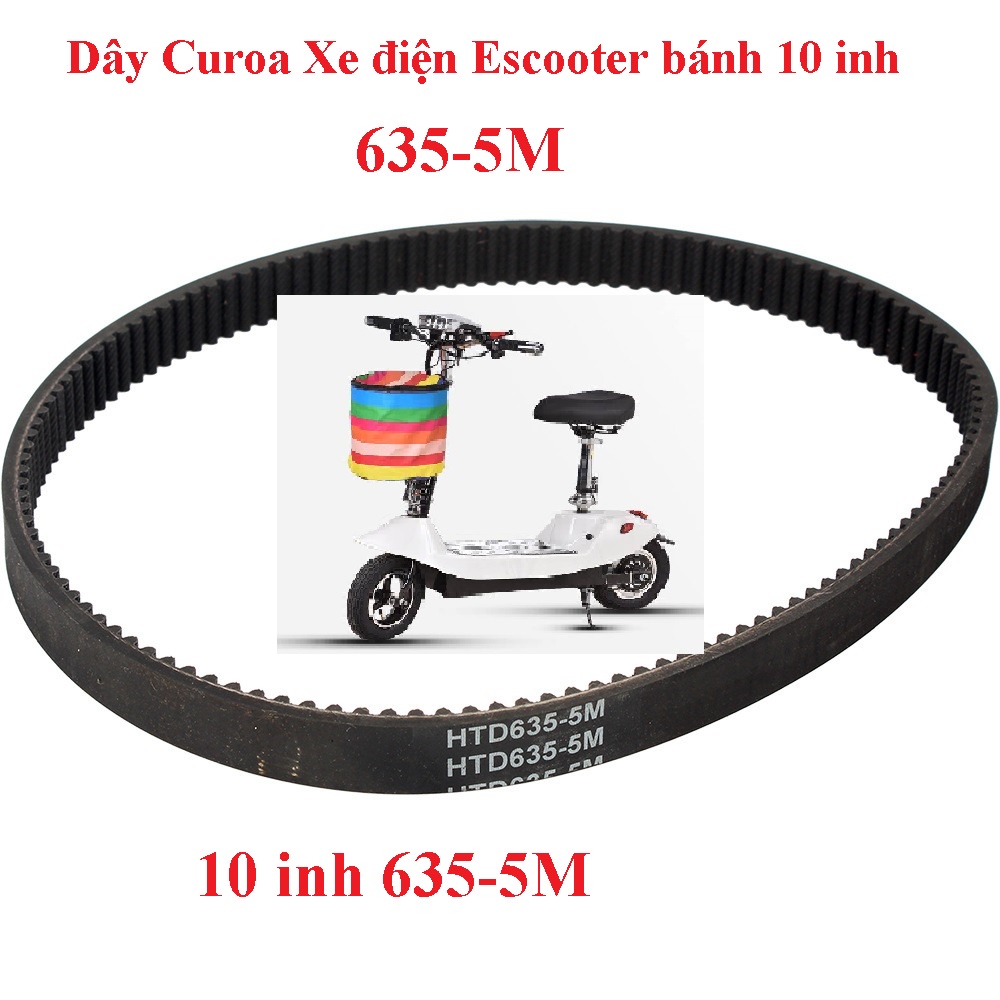 DÂY CUROA 600-5M VÀ 635-5M XE ĐIỆN ESCOOTER BÁNH 1O INH