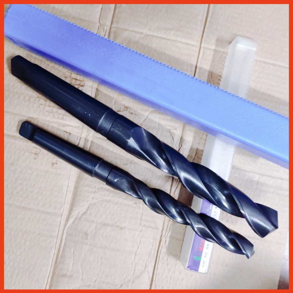 Mũi khoan chuôi côn 23.5mm, chuôi côn MT3, chiều dài lưỡi 155mm,chiều dài tổng 253mm