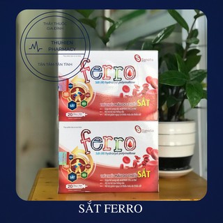 Sắt ống Ferro Hộp 20 ống