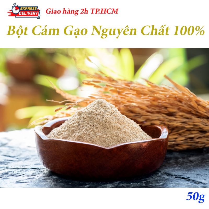 Bột Cám Gạo Đắp Mặt Nạ Samy House Nguyên Chất 100%