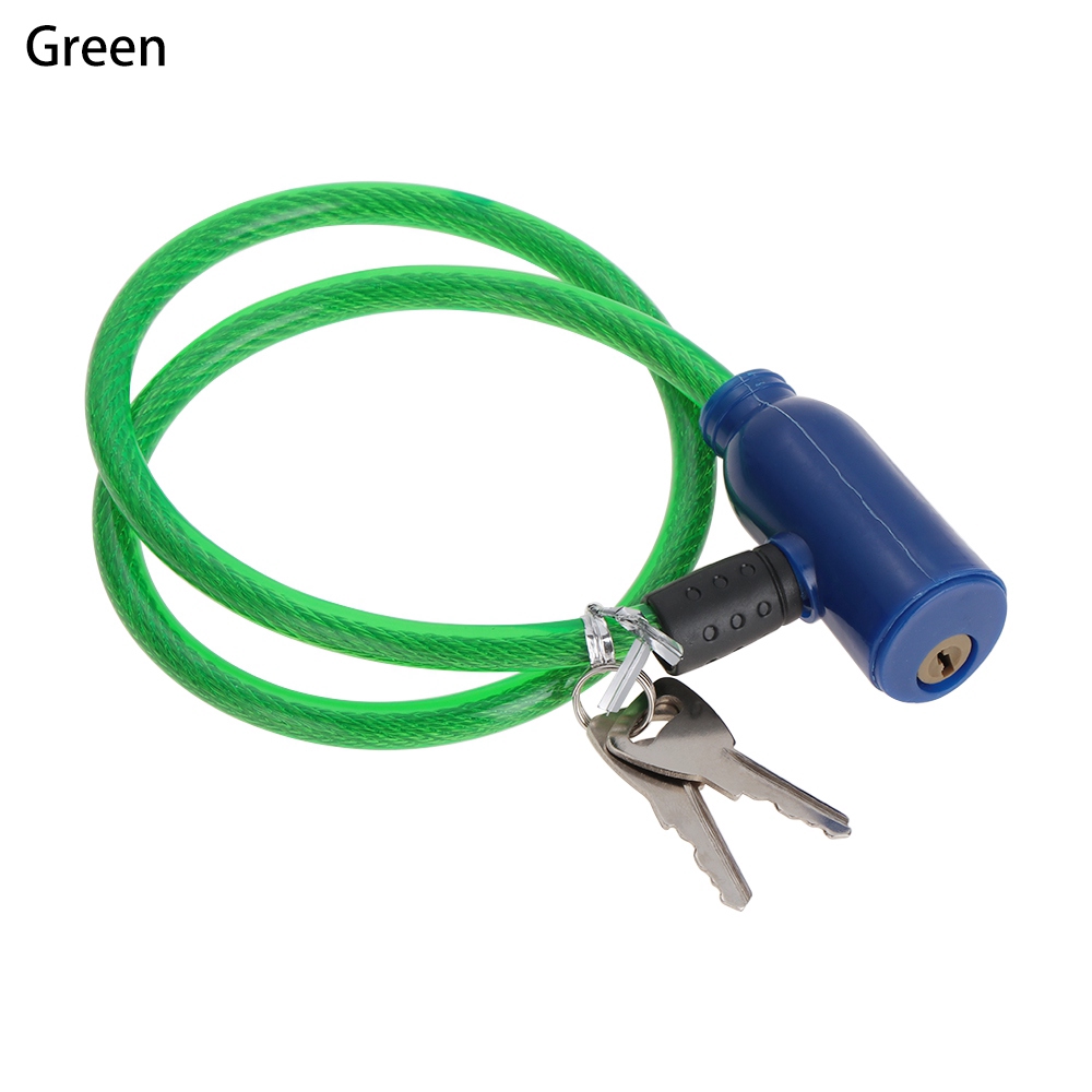 Ổ Khóa Xe Đạp Kèm 2 Chìa Khóa Bằng Thép Tiện Dụng