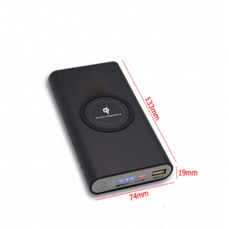 Bộ sạc không dây Qi 10000mah