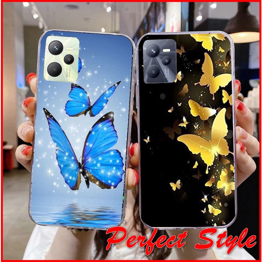 Ốp lưng UV  Bướm xinh Tecno Pova 2 Pova 3 Spark 7 7T Spark 8C Spark 6 go Pop 5 LTE
