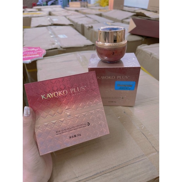 Kem đêm Kayoko chuyên làm mờ nám, tàn nhang, kem nám Nhật Bản, mỹ phẩm Kayoko