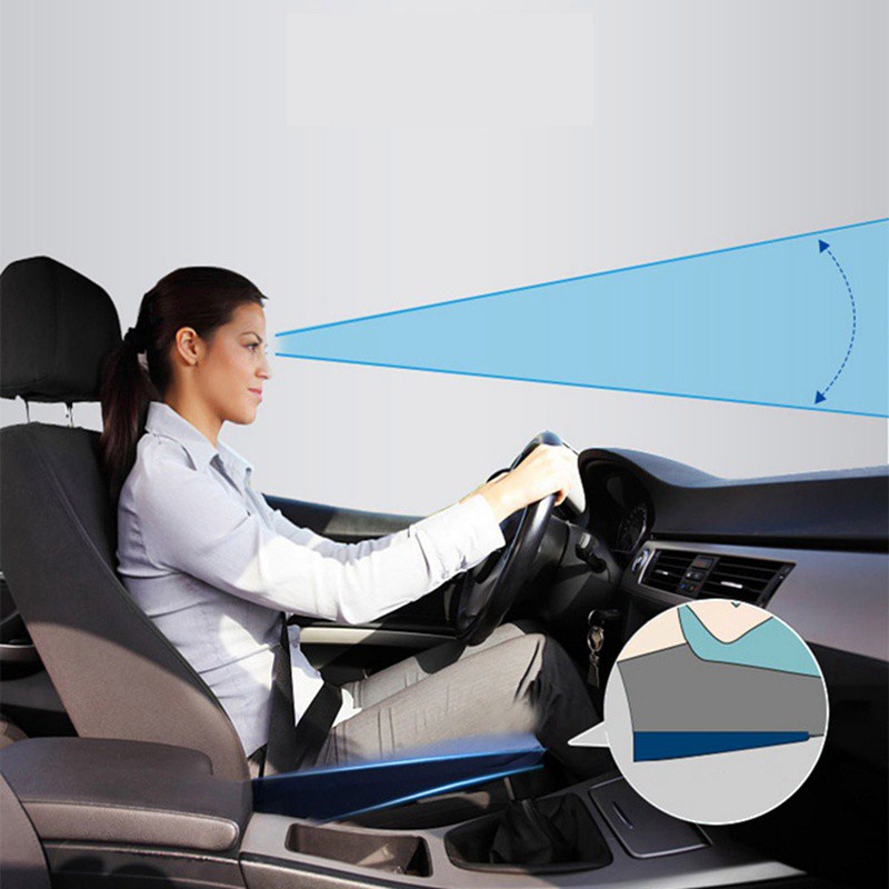 Đệm lót ghế ngồi xe hơi giảm đau lưng dưới bằng cao su non màu sắc