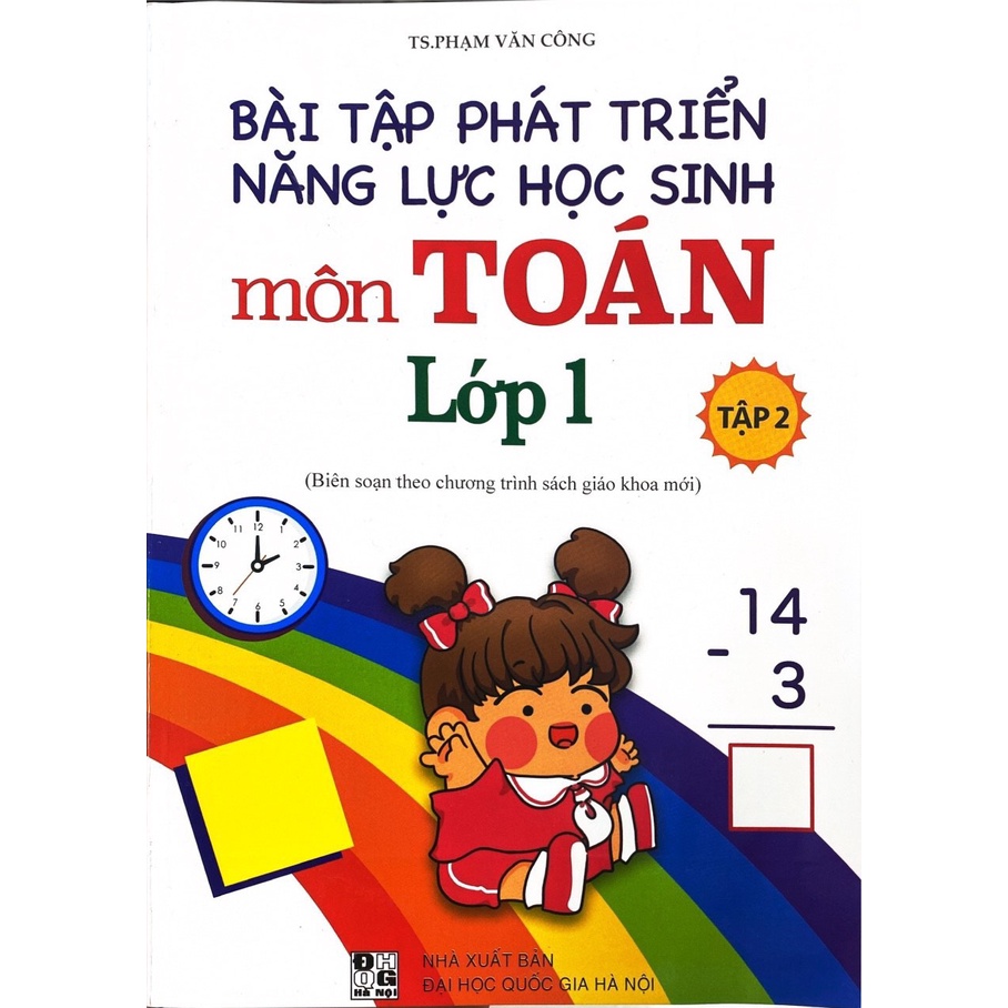 Sách - Bài Tập Phát Triển Năng Lực Học Sinh Môn Toán Lớp 1 - Tập 2