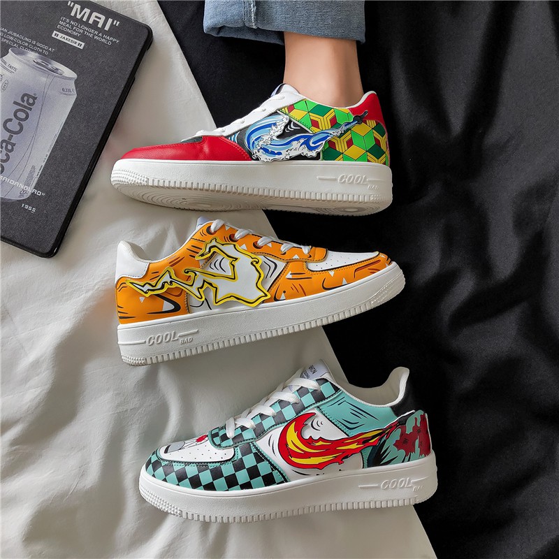 [Mã FACBGO245 giảm 10K đơn bất kì] Stylish anime sneakers for men | BigBuy360 - bigbuy360.vn