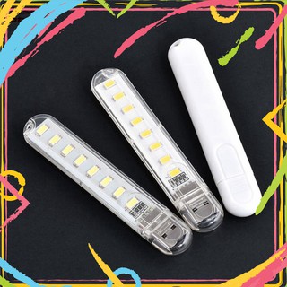 Ew9 đèn led usb mini 8 bóng dc 5v 19