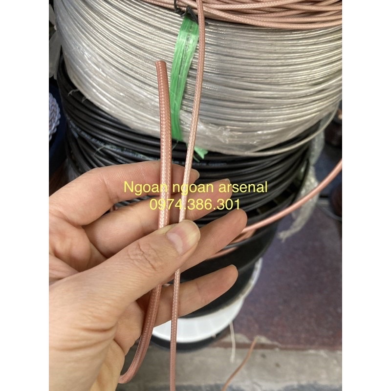 Dây tín hiệu cao tần N male-N male đực dây mạ bạc 142 chuẩn 50ohm