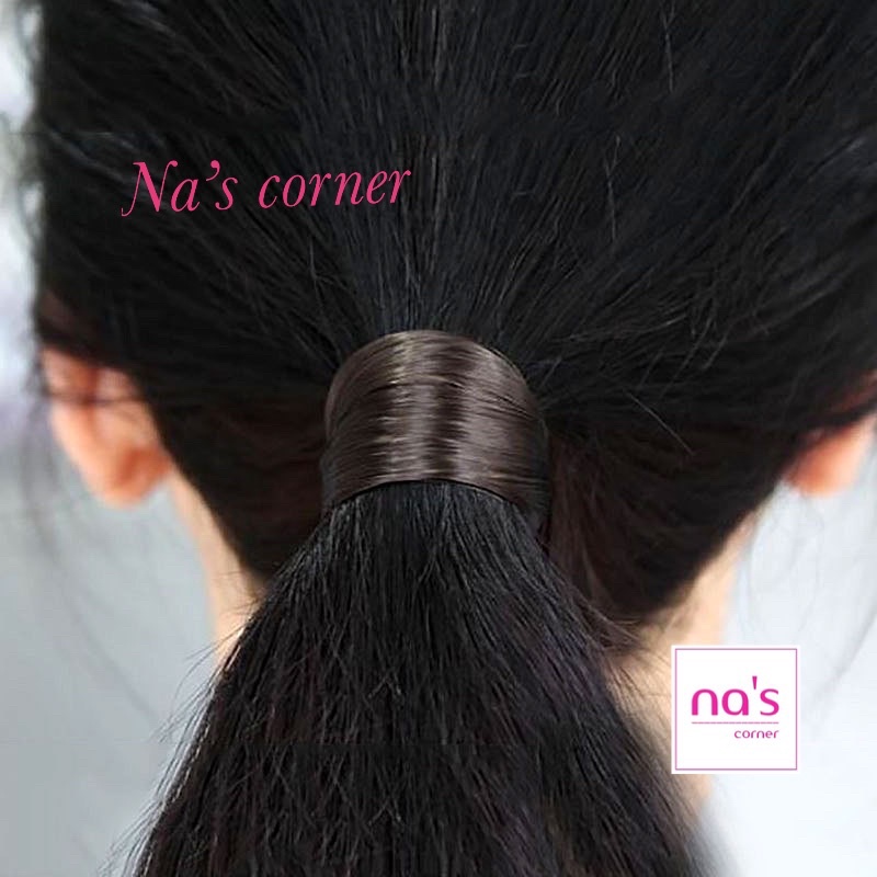 Dây cột tóc giả phong cách Hàn Quốc dành cho nữ
