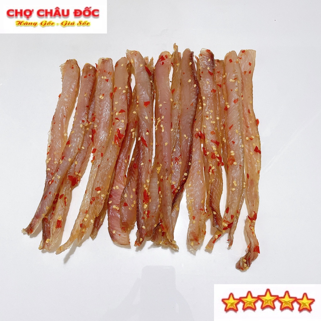 Gói 500gr Khô Cá Lóc Phi Lê Thái Sợi Châu Đốc Loại Đặc Biệt 3 Nắng Nhiều Người Mê