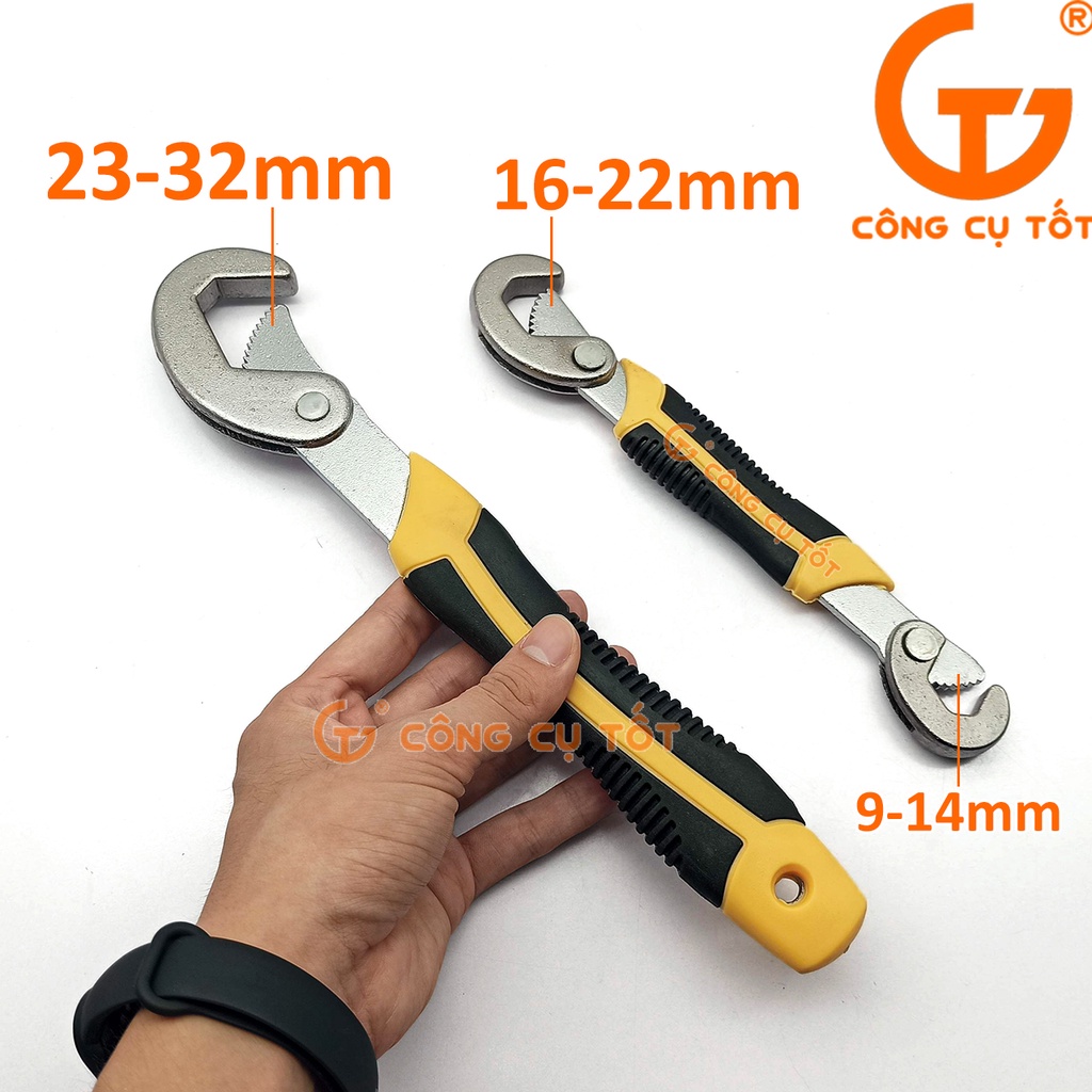 Bộ 2 cái mỏ lết đa năng 9-32mm