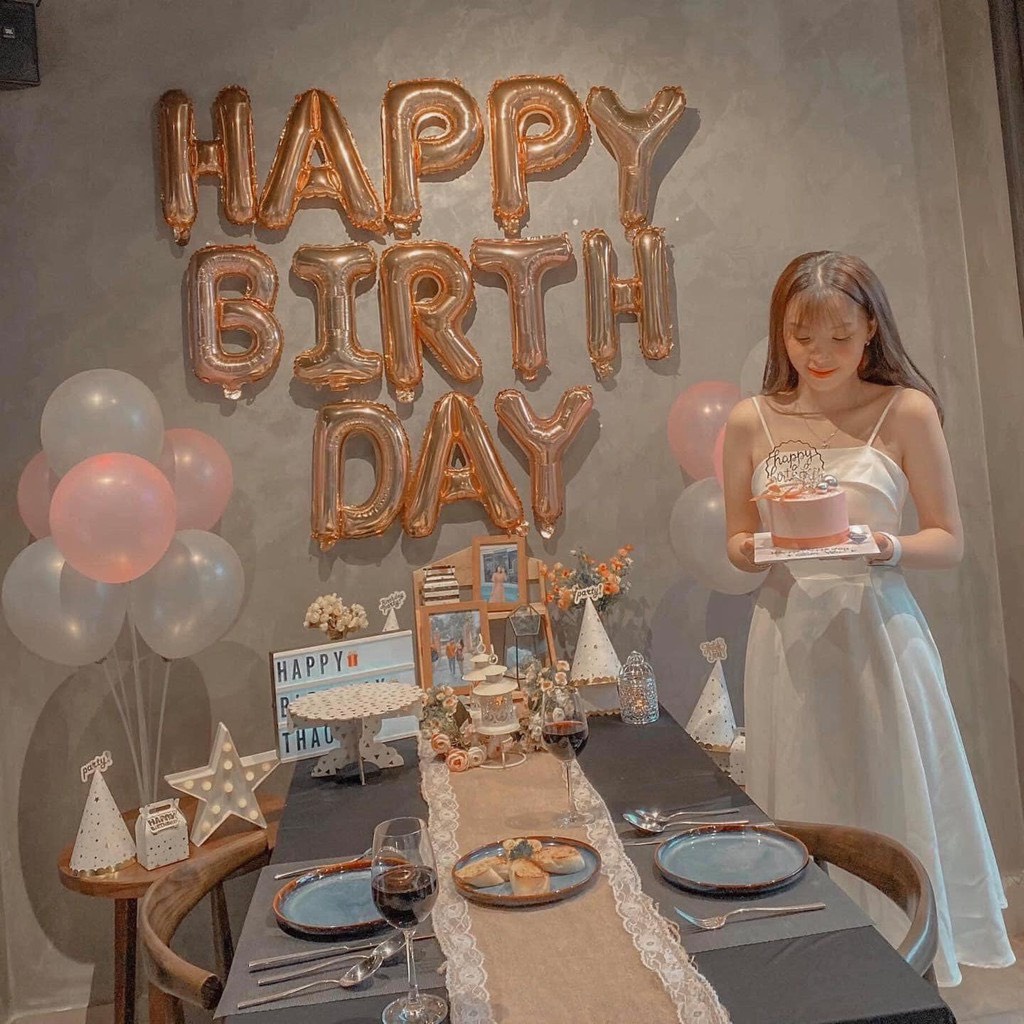 Set Trang Trí Sinh Nhật Nhanh Cho Người Yêu Trong 30p
