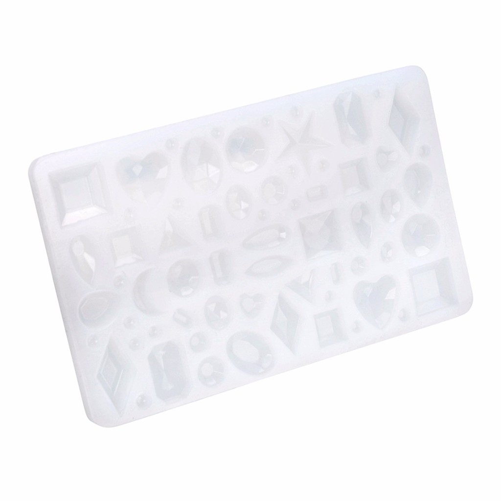 Khuôn silicone tạo hình làm trang sức resin/ngọc mài tròn