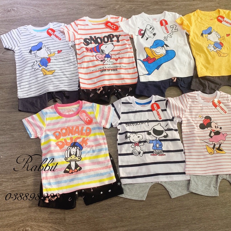 Bộ Muji nhiều màu