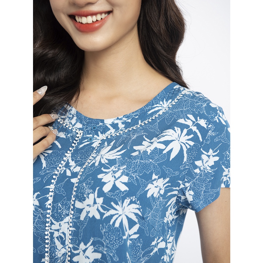Bộ mặc nhà cộc tay quần ngố Winny 2MNLA22038N