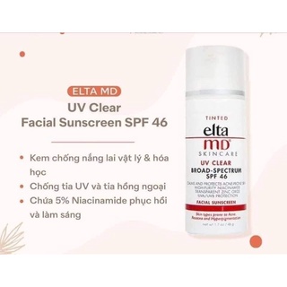 Sample 2Gr Kem Chống Nắng Làm Trắng Elta Md