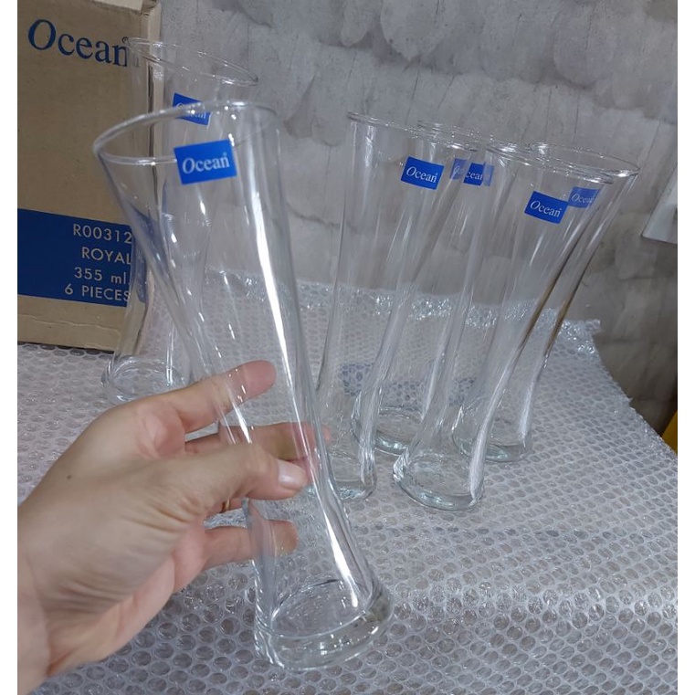 Ly thủy tinh đựng nước ép cao cấp / 355ML