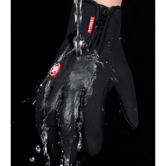 Găng Tay Xe Máy, Moto - Chống Nước, Có Lớp Su Chống Trượt