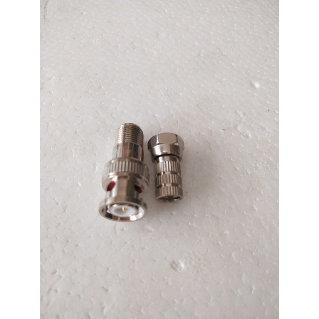 Rắc F5 tốt Rắc Camera BNC sử dụng Cáp đồng trục 2 bộ (2 con F5-2 Con BNC)