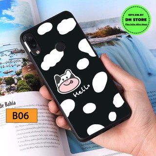 Ốp lưng Xiaomi Redmi Note 5 / Note 5 Pro / Note 6 / Note 6 Pro / Note 7 / Note 7 Pro in hình BÒ SỮA đáng yêu, ngộ nghĩnh