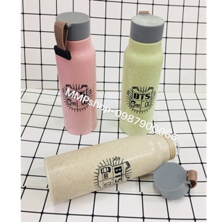 Bình nước BTS giữ nhiệt chai đường nước kpop BTS giữ nhiệt