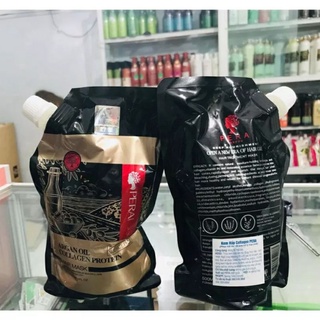 Dầu hấp túi cao cấp phục hồi tóc nát Pera 500ml