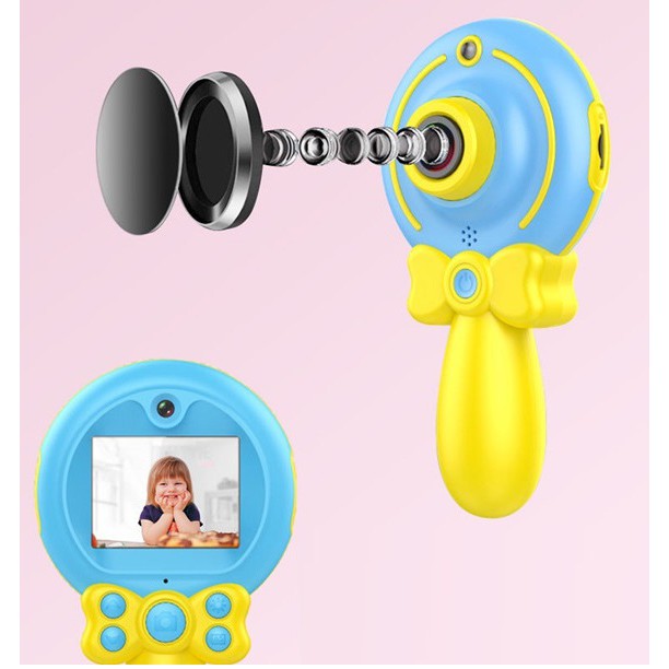 Máy ảnh cao cấp kỹ thuật số mini chụp hình, quay camera cho bé yêu kèm thẻ nhớ | BigBuy360 - bigbuy360.vn