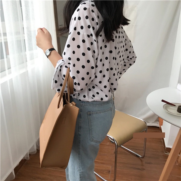 Túi xách nữ công sở tote da size to đựng vừa A4 laptop kẹp nách đeo vai đi học đi làm đi  – L18